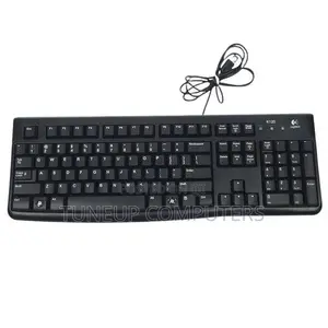 Logitech Wired Keyboard - Black - 920-002508