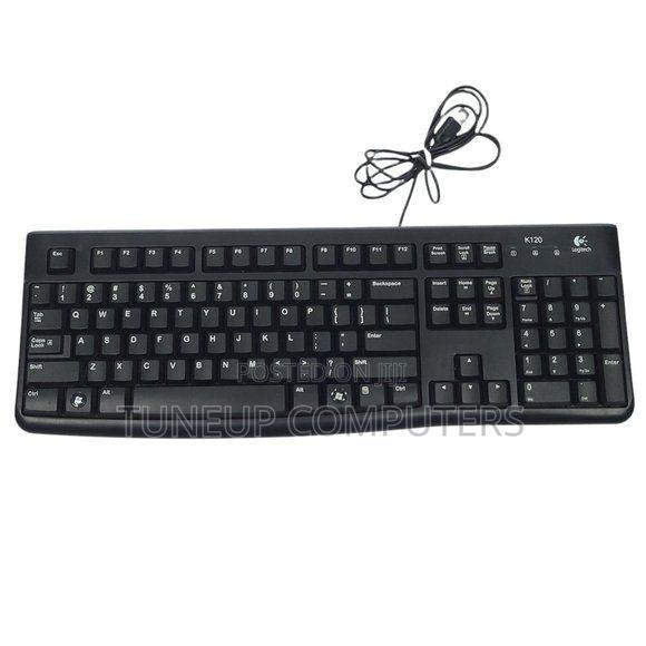 Logitech Wired Keyboard - Black - 920-002508