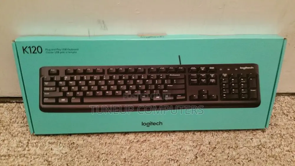 Logitech Wired Keyboard - Black - 920-002508