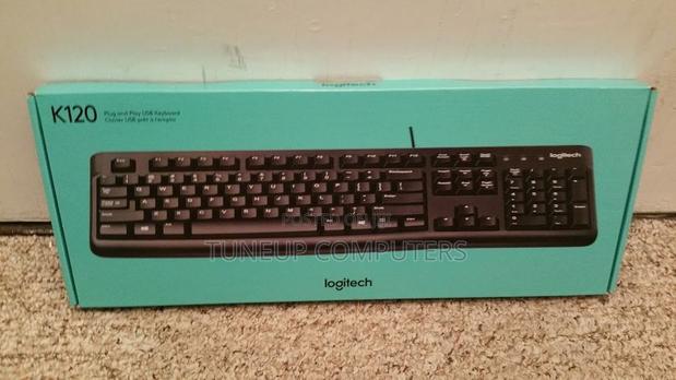 Logitech Wired Keyboard - Black - 920-002508 - thumbnail 2