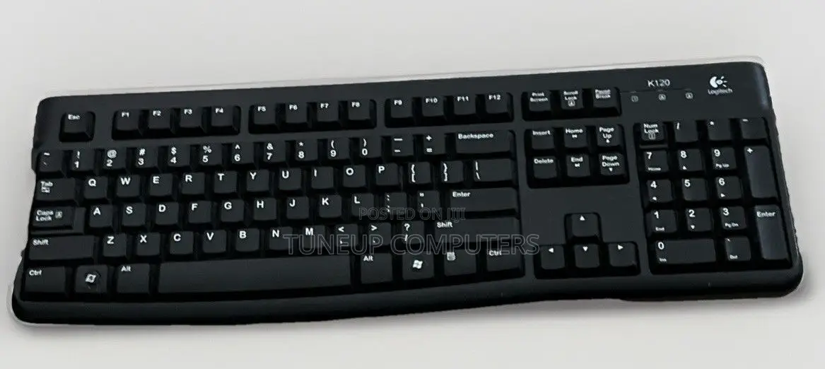 Logitech Wired Keyboard - Black - 920-002508