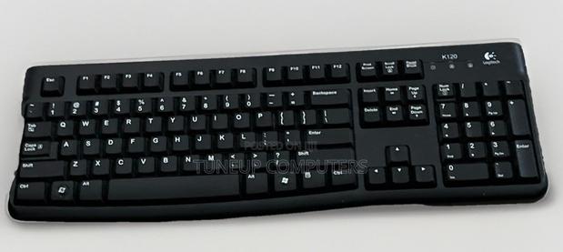 Logitech Wired Keyboard - Black - 920-002508 - thumbnail 3