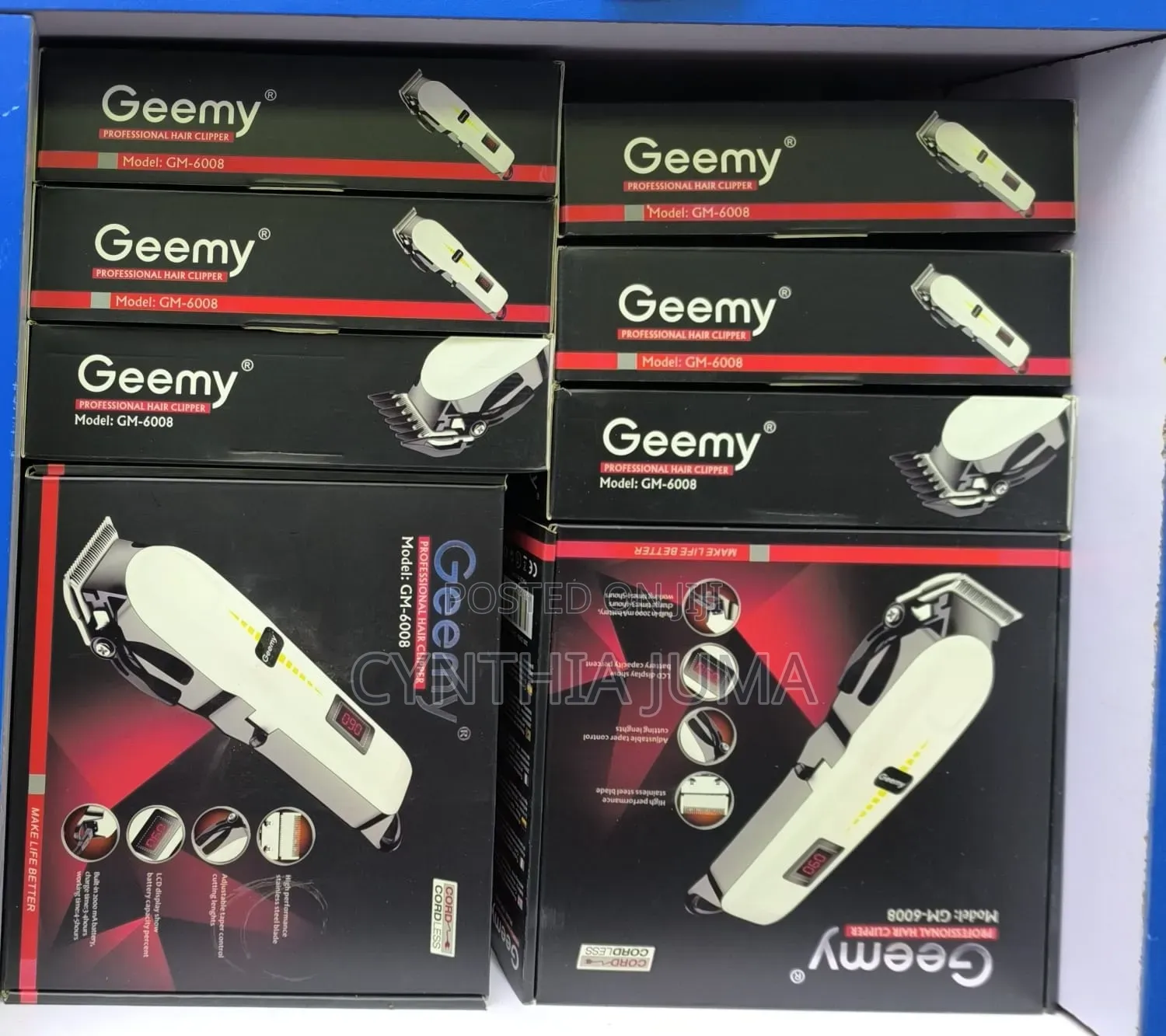 Gemmy Recharchable Cordless Shaver