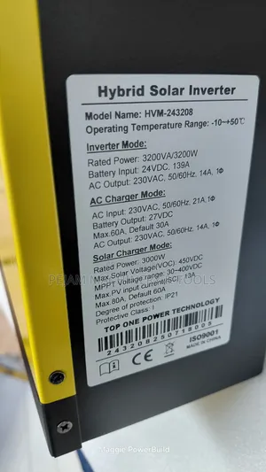 High Frequency Hybrid One Solar Inverter 3.2kw 24v