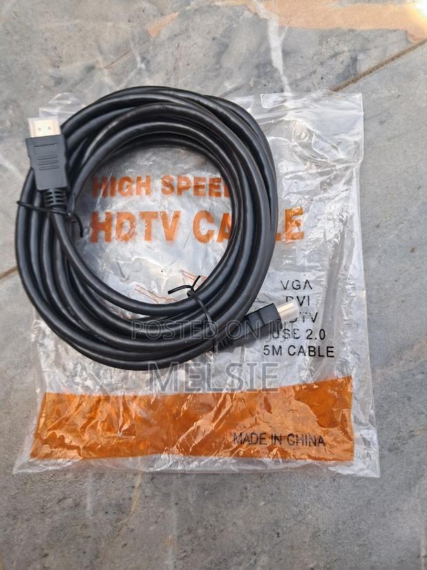 Durable 5m Hdmi Cable for Smart Tv and Monitor