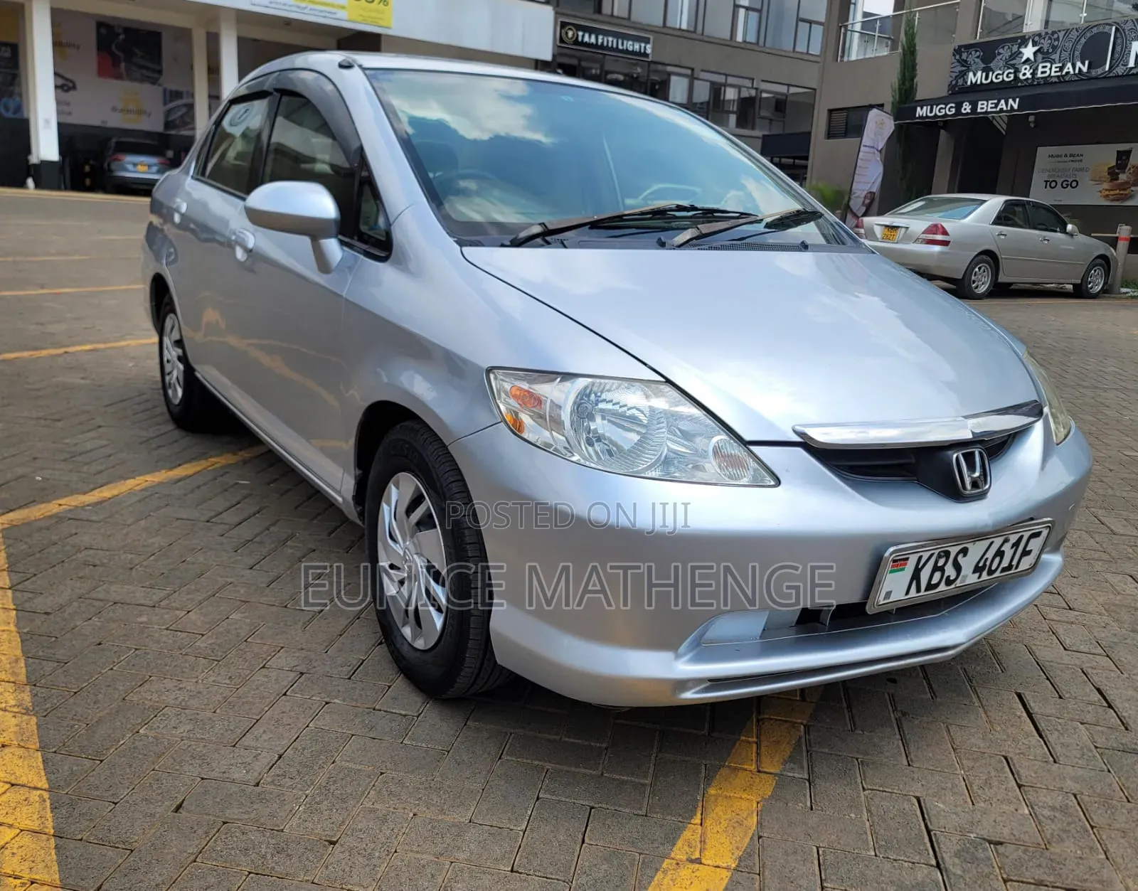 Honda Fit Aria 2006 Silver