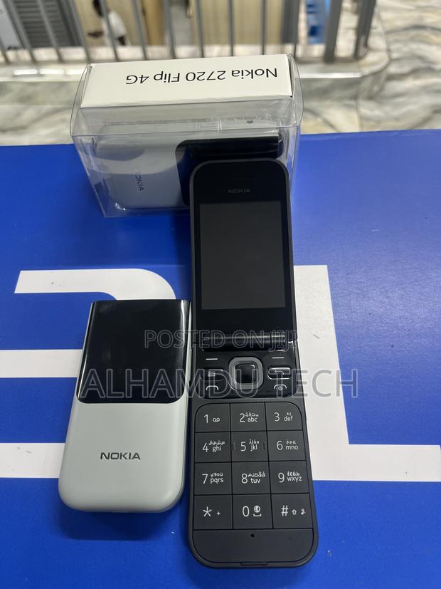 New Nokia 2720 Flip 512 GB Gray - thumbnail 3
