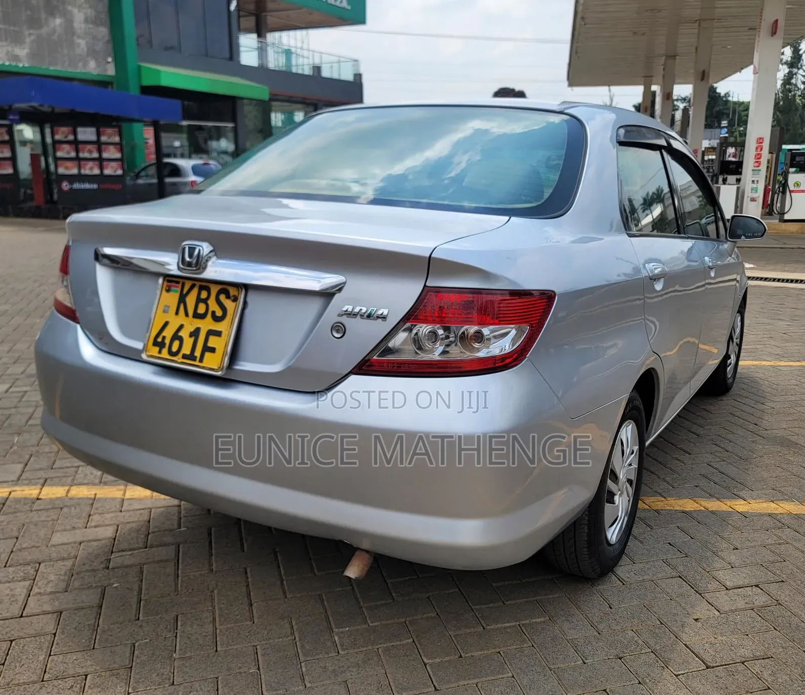 Honda Fit Aria 2006 Silver