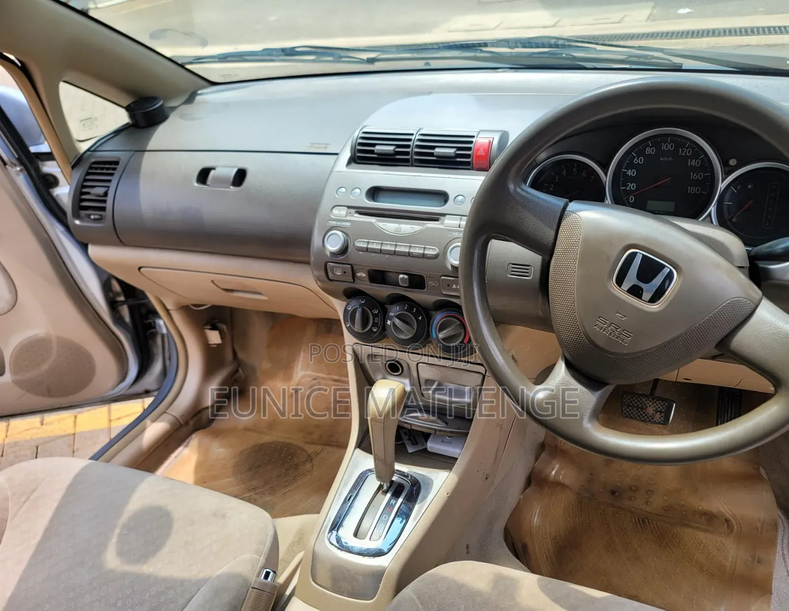 Honda Fit Aria 2006 Silver