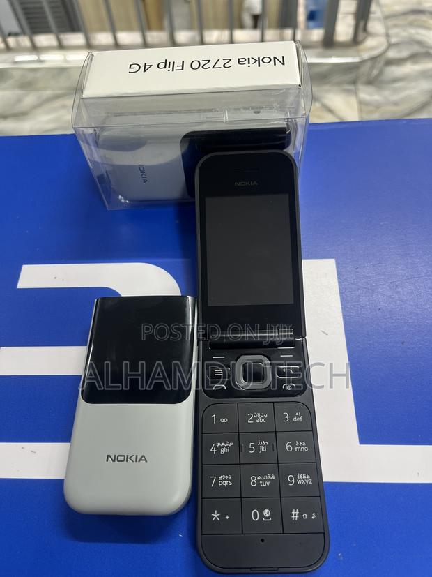 New Nokia 2720 Flip 512 GB Gray - thumbnail 2