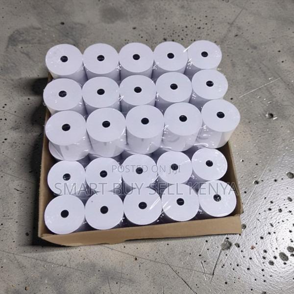 Smudge Resistant 50 Pieces 80mm By 80mm By 13mm Thermal Paper Rolls