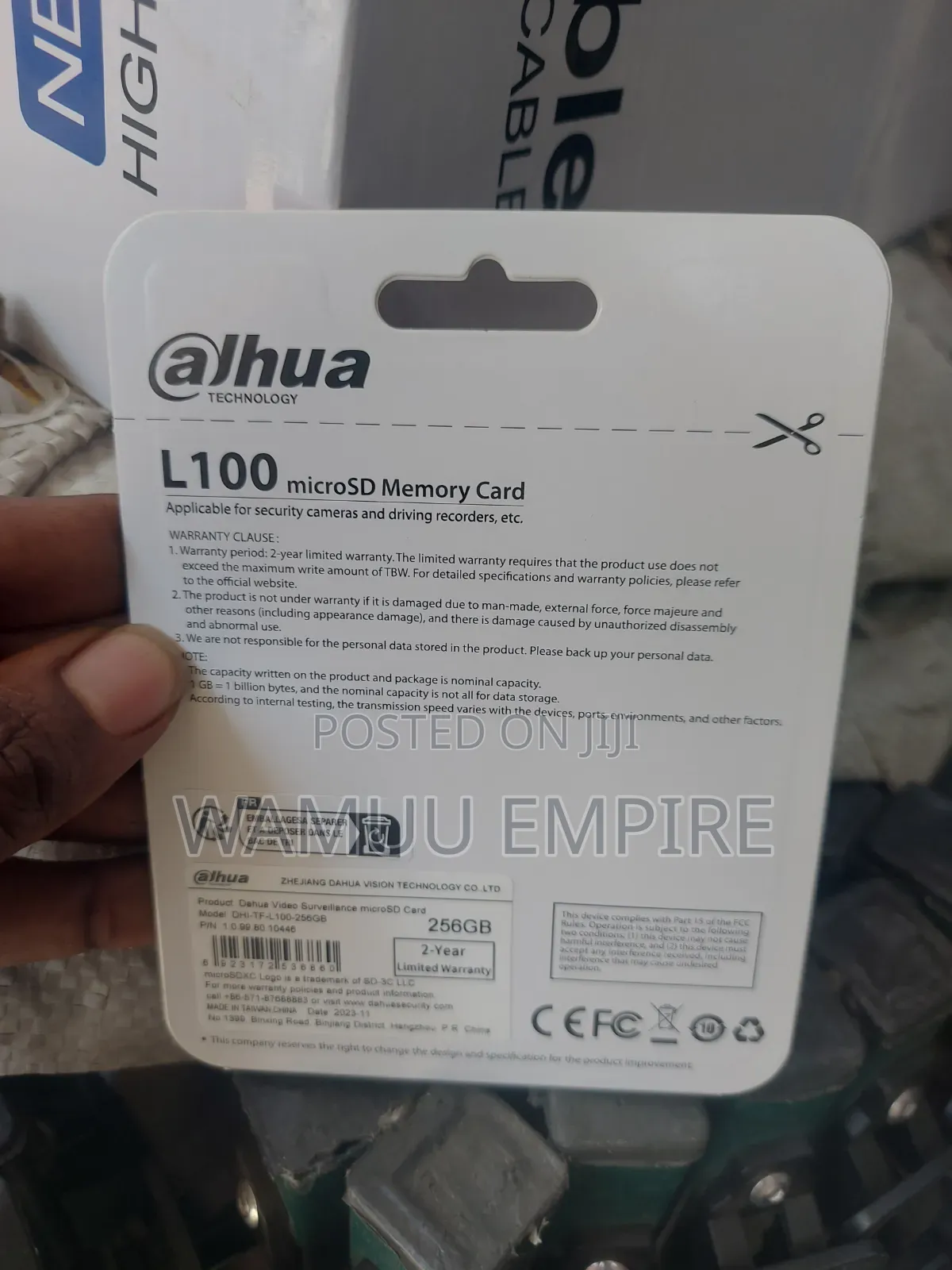 Dahua L100 Microsdxc Memory Card With a 256gb Capacity