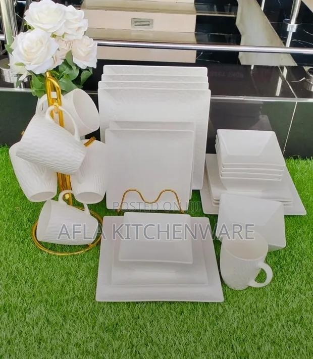 White 24 Pieces Dinnerset
