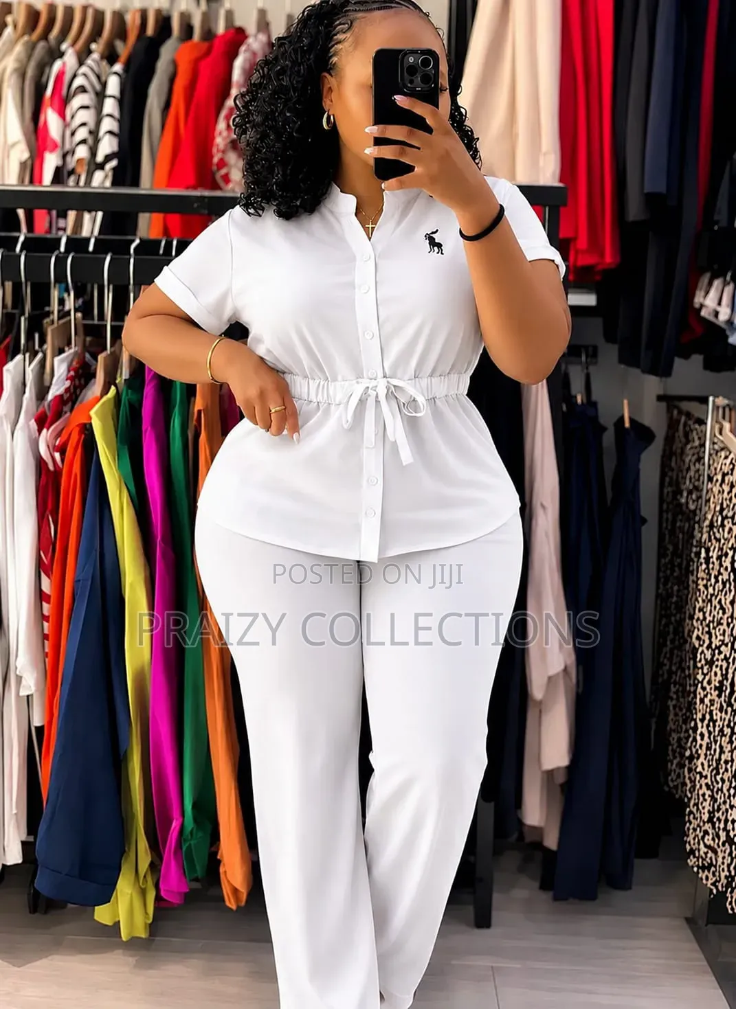 Classy Quality 2 Pc Linen Set
 Size M_2xl