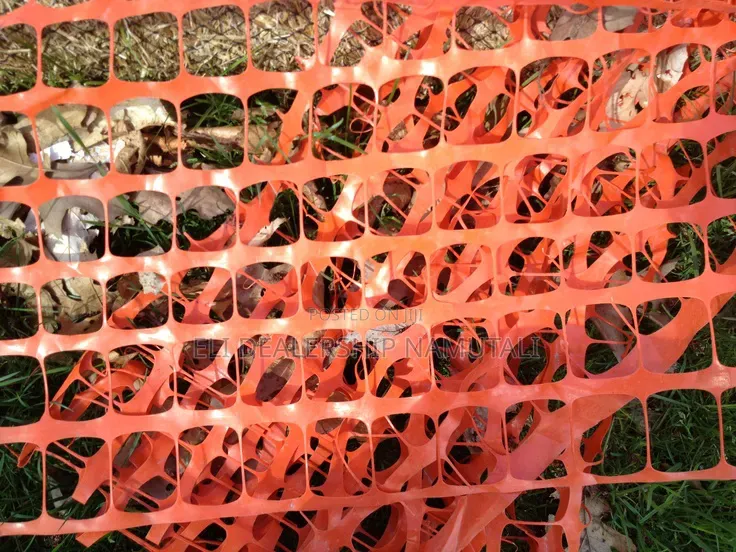 Temporary Safety Barrier Net 1m X 50m – Orange Plastic Mesh