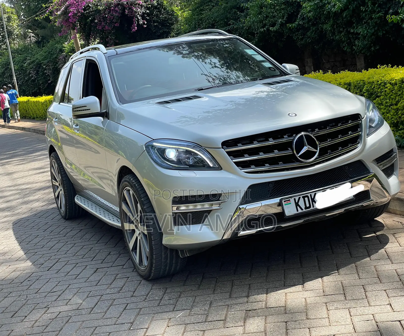 Mercedes-Benz M Class 2015 Silver