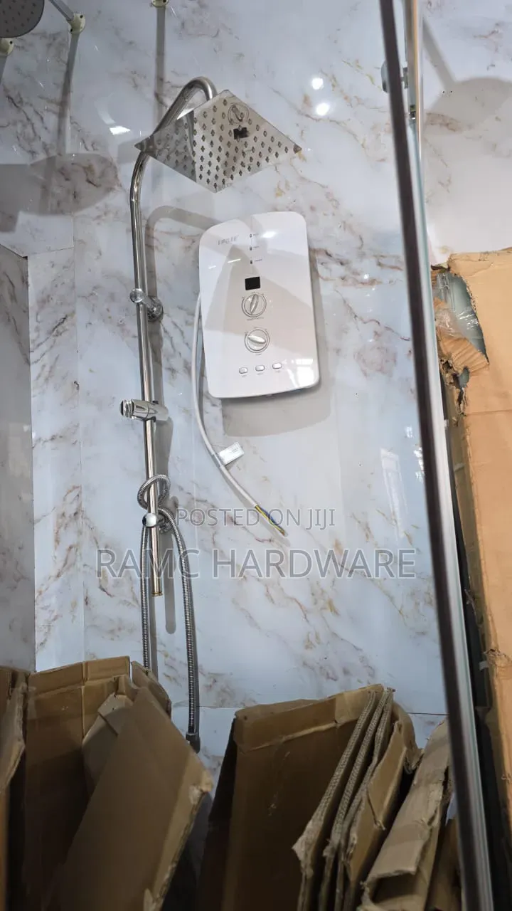 Raising Shower and Heater