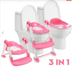 Baby Potty Training Toilet 3 in 1 Potty Training Seat and Ladder