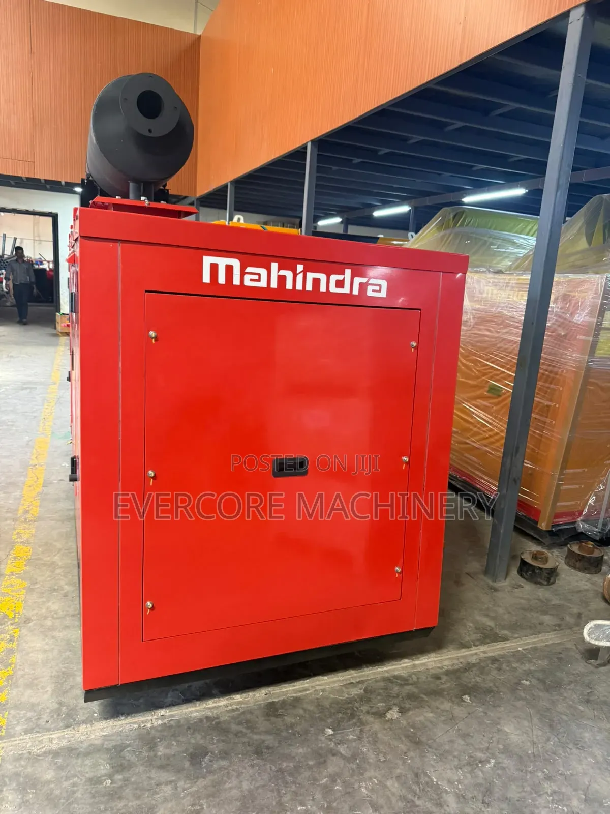 Mahindra 100kva Diesel Super Silent Generator 415v 3 Phase.