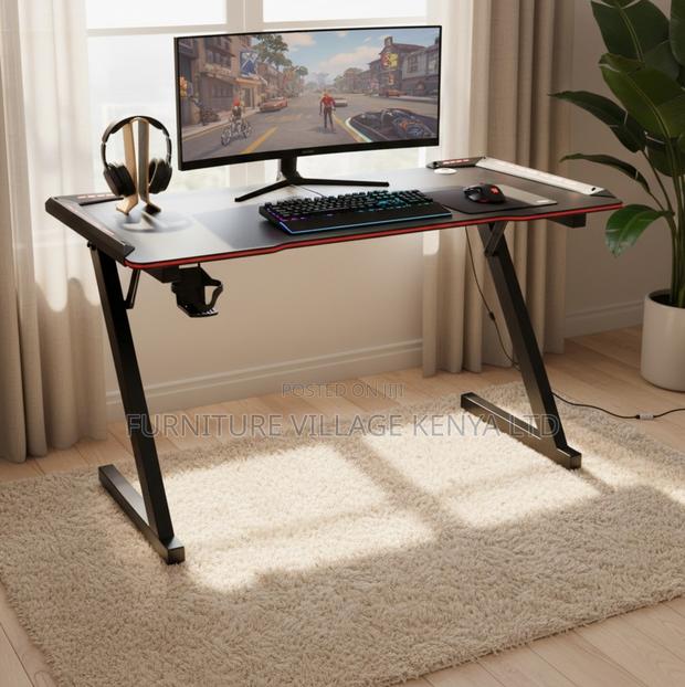 Modern Lightning Gaming Desk - thumbnail 9