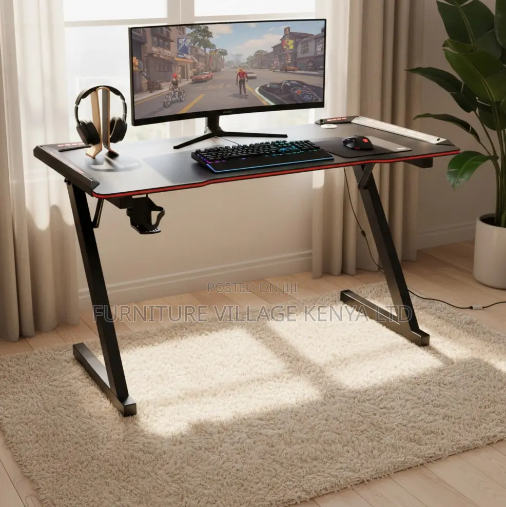 Modern Lightning Gaming Desk