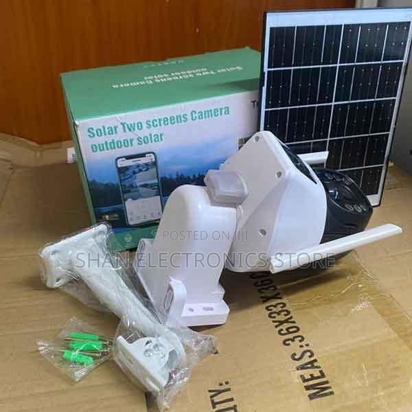 Motion Detection Pan-Tilt-Zoom 4mp Dual Lens 4g PTZ Solar Cam