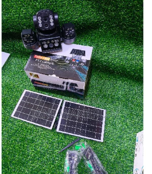 <4g Triple Lens Dual Lens Solar Cameratriple and Dual Len