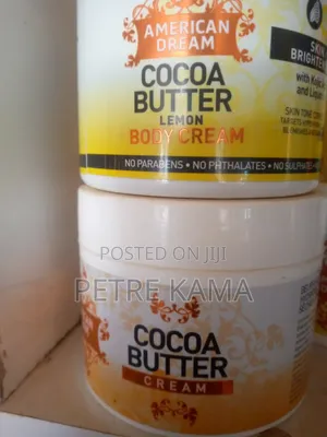 Cocoa Butter Lemon Cream