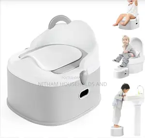 3 in 1 Convertible Baby Potty With Step Stool Included