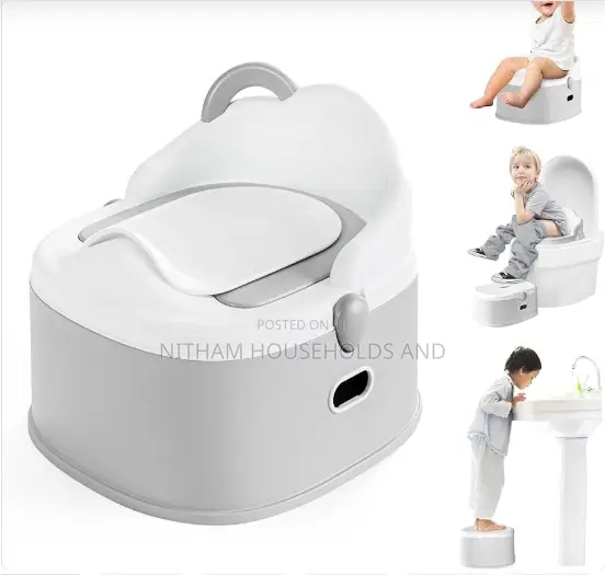 3 in 1 Convertible Baby Potty With Step Stool Included