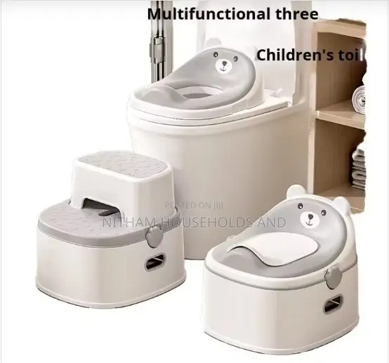 3 in 1 Convertible Baby Potty With Step Stool Included