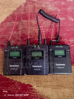 ‎Saramonic Uwmic9 2 in 1 Lapels Mic ‎ ‎ ‎