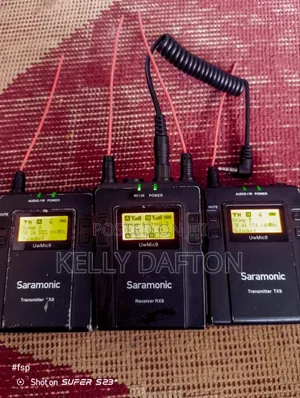 ‎Saramonic Uwmic9 2 in 1 Lapels Mic ‎ ‎ ‎