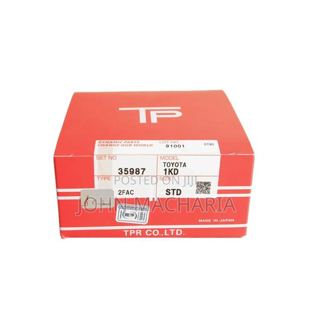 1kd Piston Rings Sets for Toyota Dyna - main view