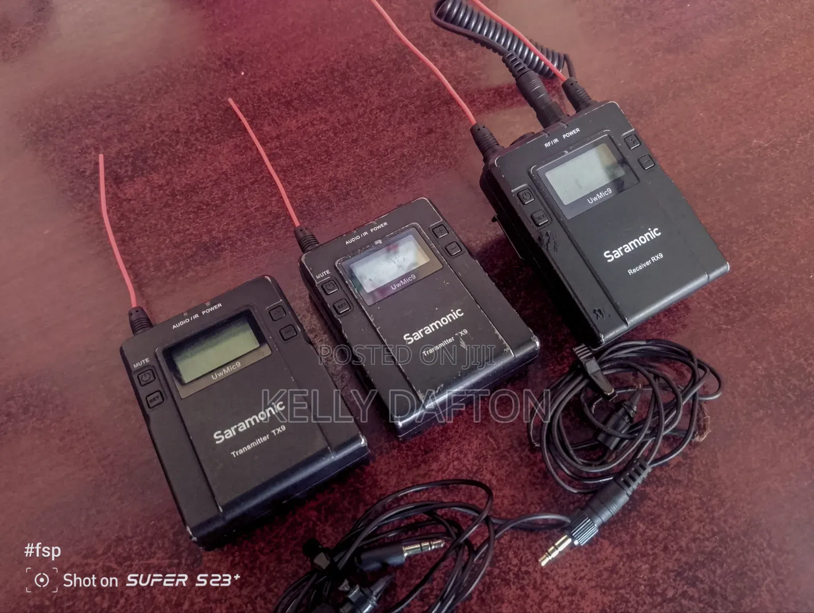 ‎Saramonic Uwmic9 2 in 1 Lapels Mic ‎ ‎ ‎