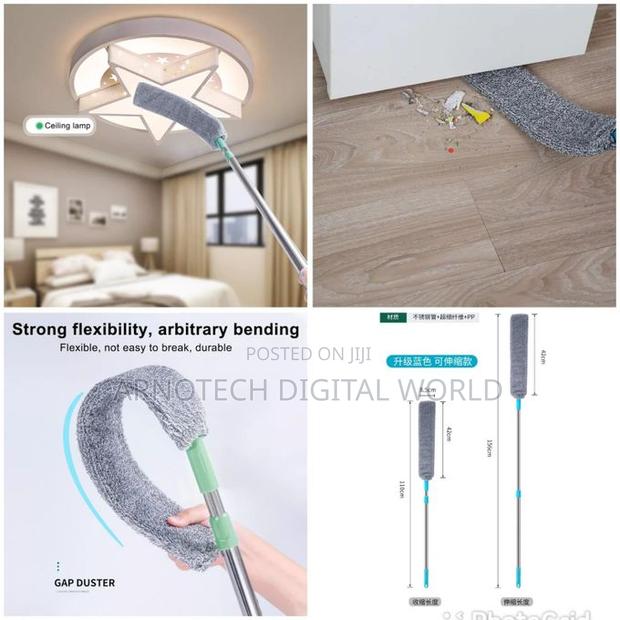 Long Handle Microfiber Cleaning Flat Duster