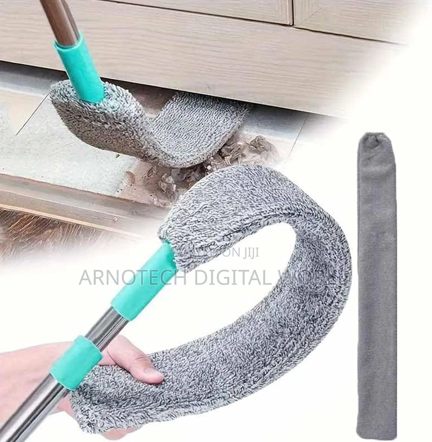 Long Handle Microfiber Cleaning Flat Duster