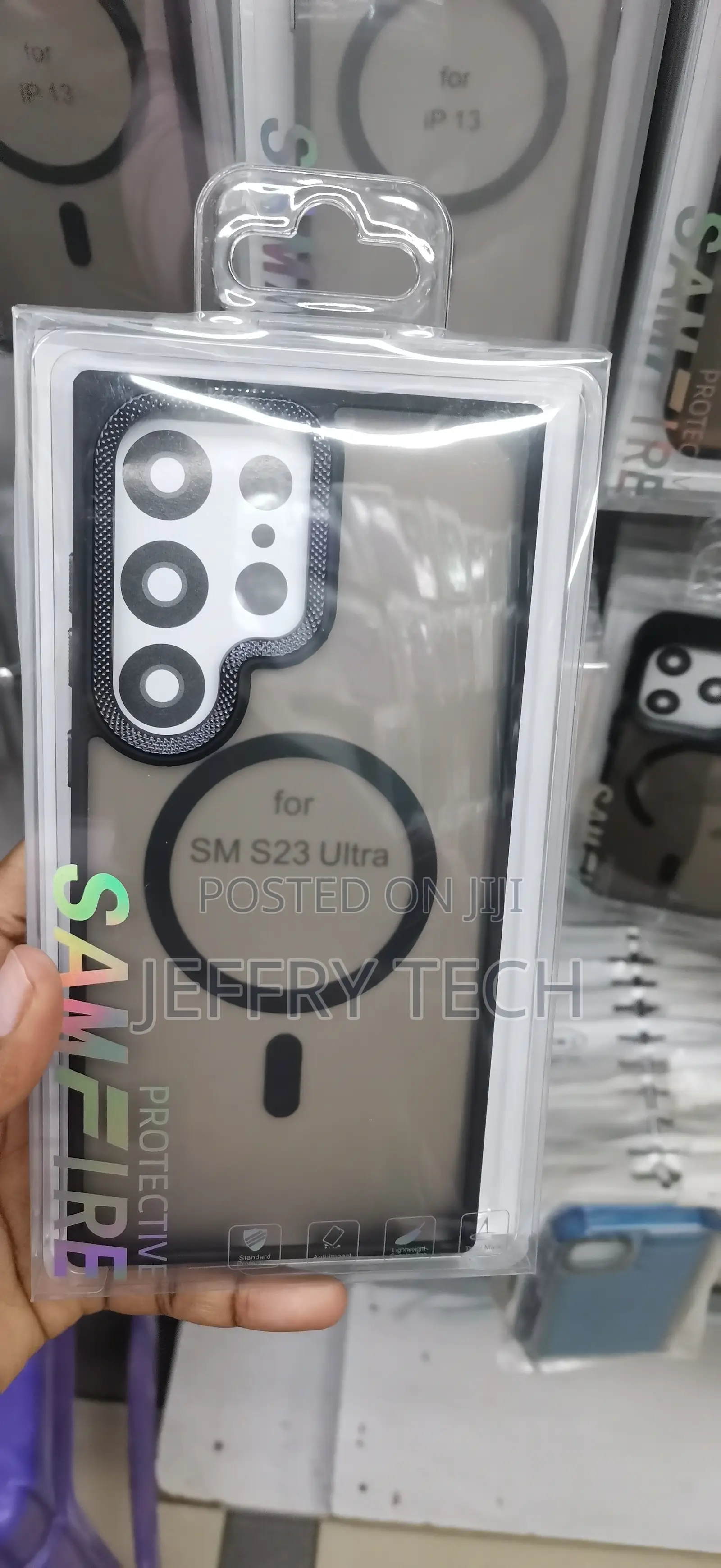 Sg S23 Ultra Ltra-Slim Design That Retains the Blocky Profile Case