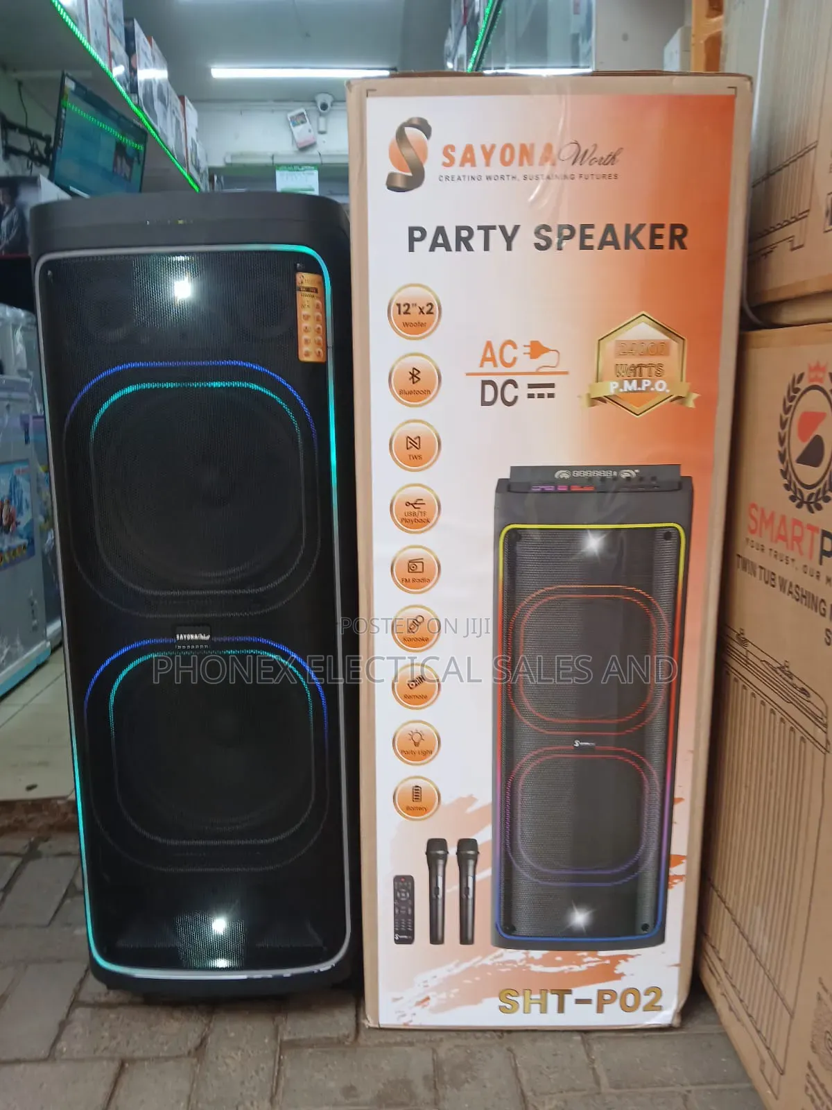 Portable Party Speaker Acdc