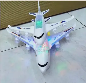 Realistic Electric Toy Airplane With Music and Lights