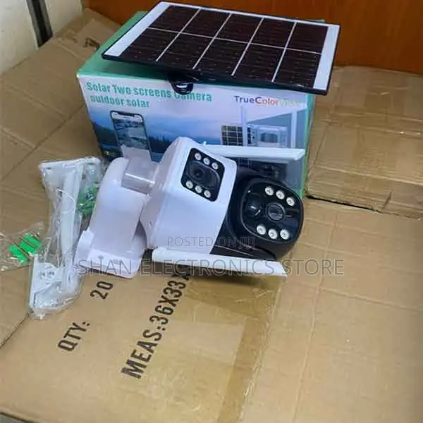 360 Degree Rotation 4g Sim Card Lte PTZ Solar Panel Ip Cam