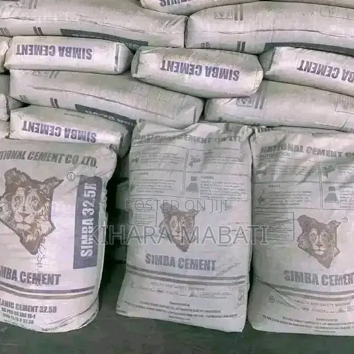 Simba Cement 50kg – Ksh 580 Per Bag | Free Delivery Nationwide