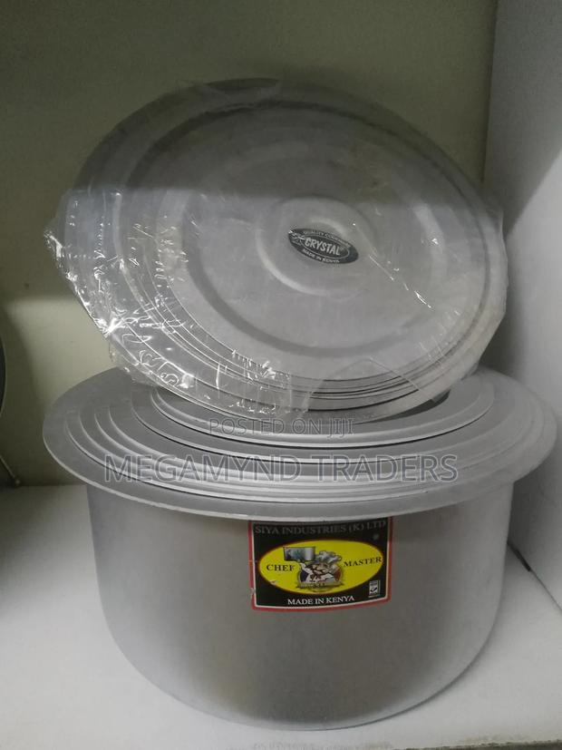 Aluminum Sufuria 8pc / Cooking Pot