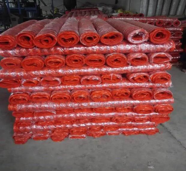 Industrial Safety Mesh Fence 1m × 50m Orange Roll