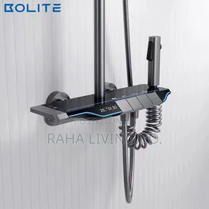 Premium Digital Thermostatic Shower System | Luxury Set