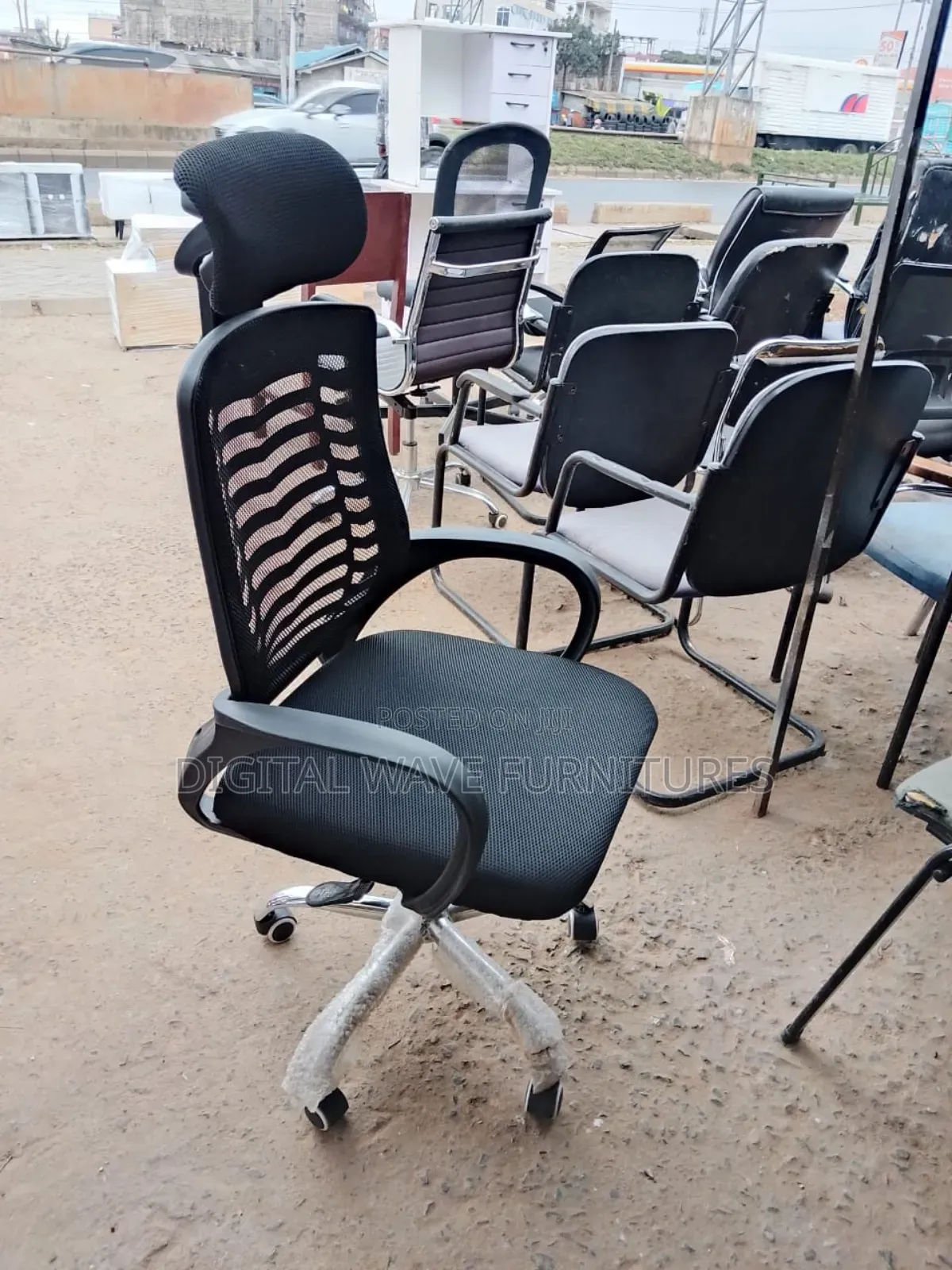 Black Ergonomic Office Chair