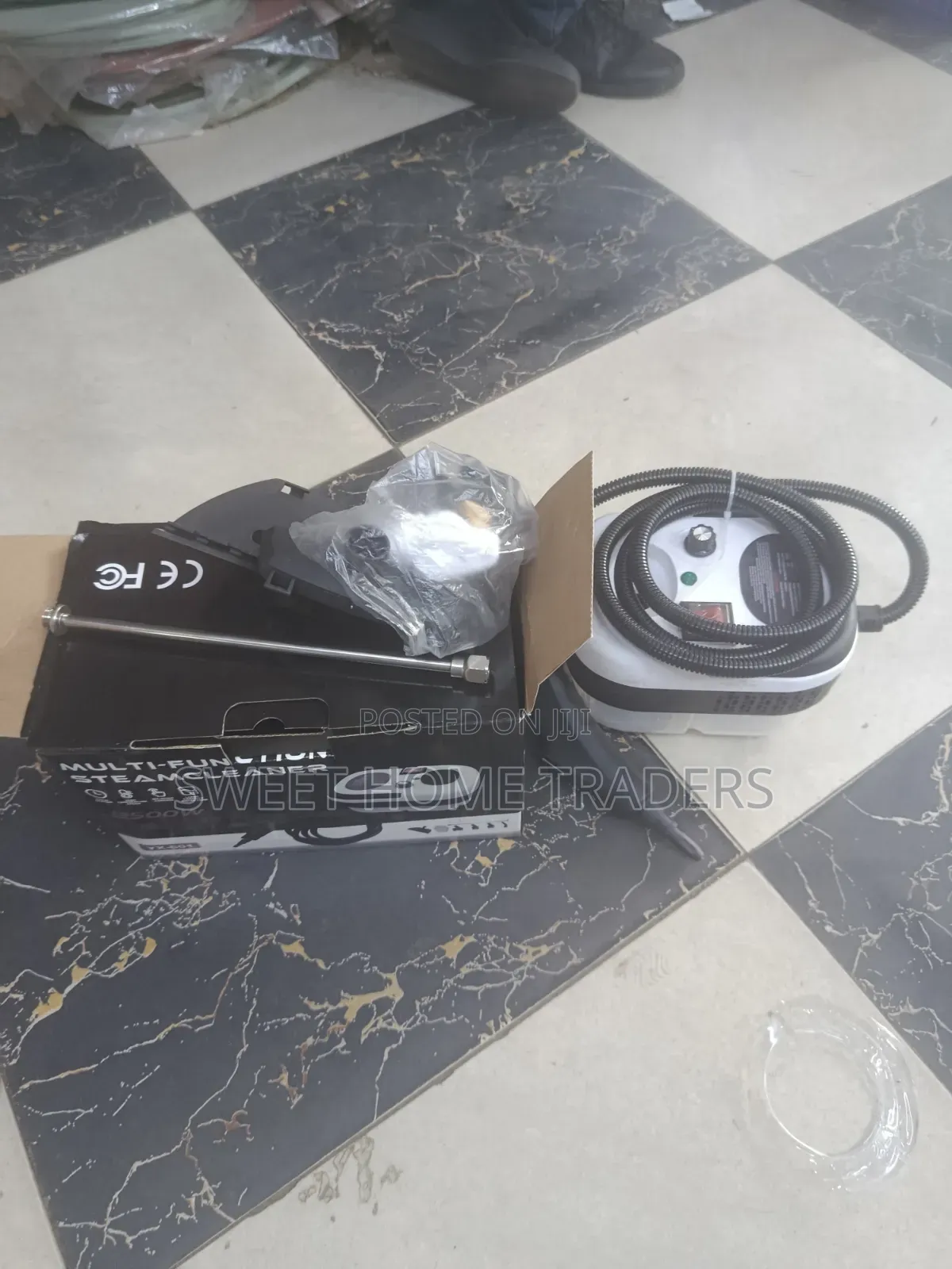 Yx-601 Multifunctional Deep Cleaning 9pc Electric Steam Cleaner