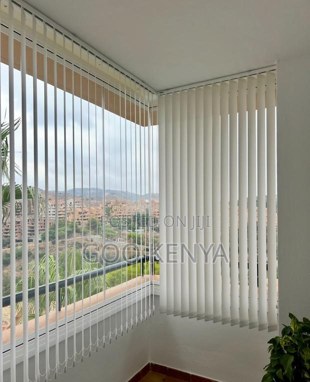 Curtain Blinds; Modern Light-Filtering Vertical Blinds for Living Room - thumbnail 13