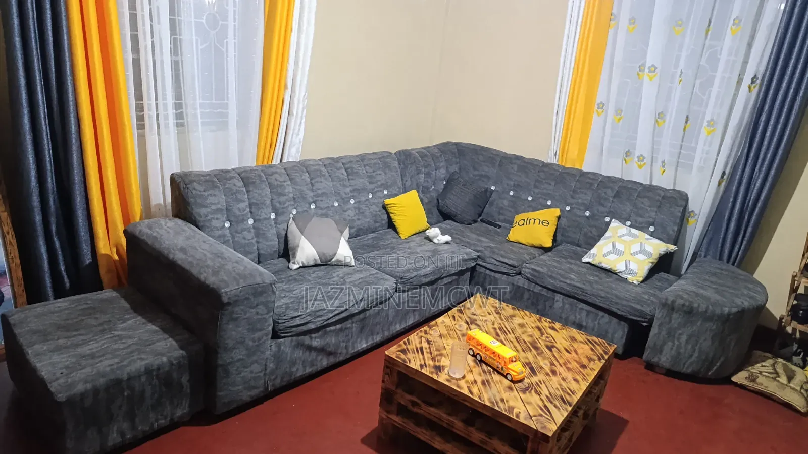 L Seater Couch, 6 Seater