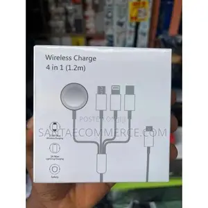 3-in-1 Multi-charging Cable Watch Chager (1.2m)